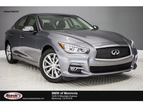 Graphite Shadow Infiniti Q50 2.0t.  Click to enlarge.