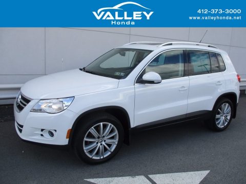 White Gold Metallic Volkswagen Tiguan SEL 4Motion.  Click to enlarge.