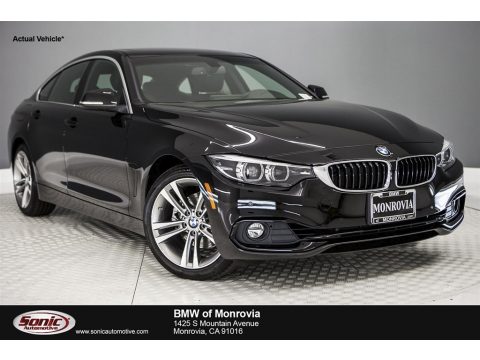 Jet Black BMW 4 Series 430i Gran Coupe.  Click to enlarge.