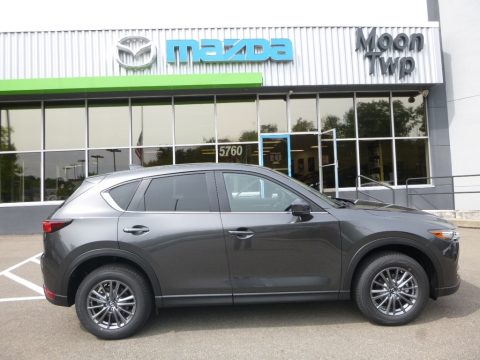 Meteor Gray Mica Mazda CX-5 Touring AWD.  Click to enlarge.