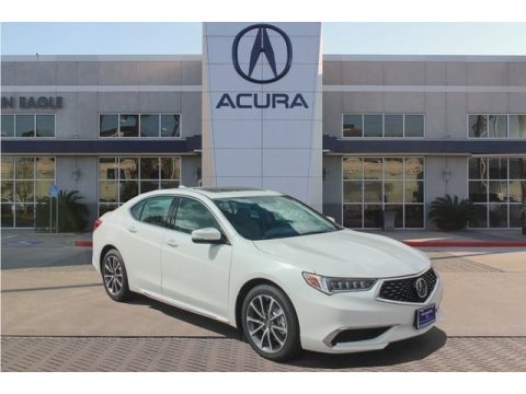 Bellanova White Pearl Acura TLX V6 SH-AWD Technology Sedan.  Click to enlarge.