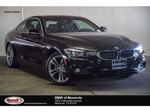 Jet Black BMW 4 Series 430i Coupe.  Click to enlarge.