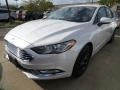 Front 3/4 View of 2018 Ford Fusion Hybrid SE #1