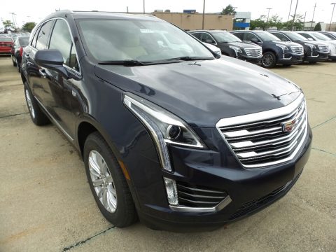 Harbor Blue Metallic Cadillac XT5 .  Click to enlarge.