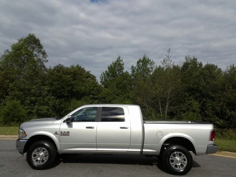 Bright Silver Metallic Ram 2500 Laramie Mega Cab 4x4.  Click to enlarge.