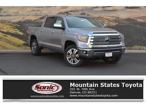 Silver Sky Metallic Toyota Tundra 1794 Edition CrewMax 4x4.  Click to enlarge.