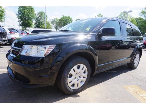 Pitch Black Dodge Journey SE.  Click to enlarge.