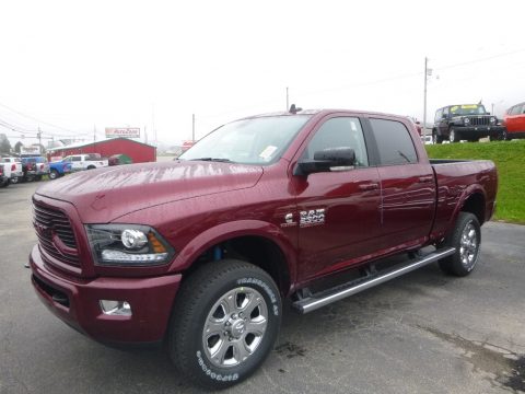 Delmonico Red Pearl Ram 2500 Laramie Crew Cab 4x4.  Click to enlarge.
