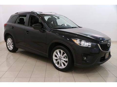 Black Mica Mazda CX-5 Grand Touring AWD.  Click to enlarge.