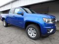 Front 3/4 View of 2018 Chevrolet Colorado LT Extended Cab 4x4 #8