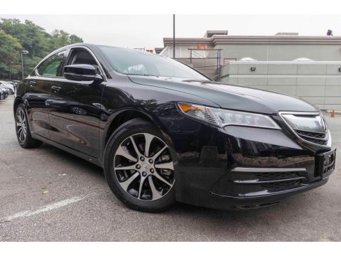 Black Copper Pearl Acura TLX Technology Sedan.  Click to enlarge.