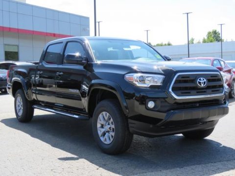 Black Toyota Tacoma SR5 Double Cab.  Click to enlarge.