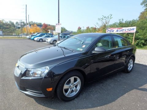 Black Granite Metallic Chevrolet Cruze LT.  Click to enlarge.