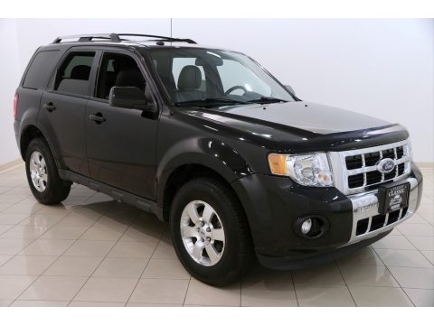 Tuxedo Black Metallic Ford Escape Limited.  Click to enlarge.