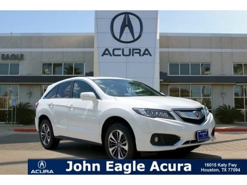 White Diamond Pearl Acura RDX FWD Advance.  Click to enlarge.