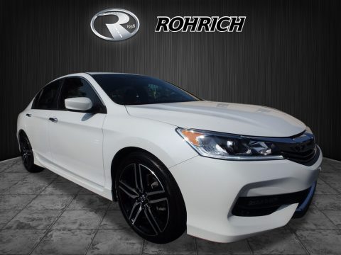White Orchid Pearl Honda Accord Sport Special Edition Sedan.  Click to enlarge.