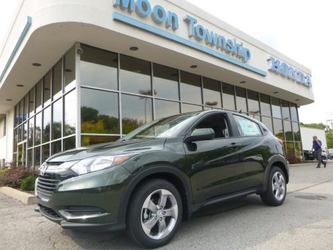 Misty Green Pearl Honda HR-V LX AWD.  Click to enlarge.