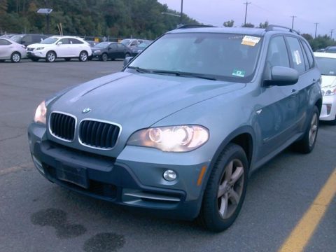 Mineral Green Metallic BMW X5 3.0si.  Click to enlarge.