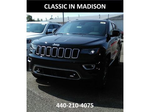 Diamond Black Crystal Pearl Jeep Grand Cherokee Limited 4x4 Sterling Edition.  Click to enlarge.