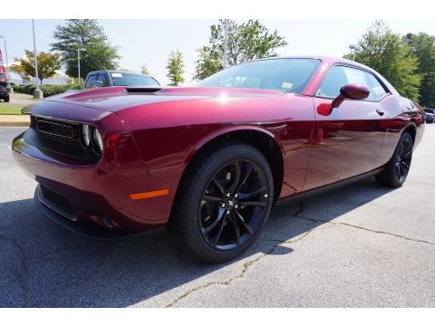 Octane Red Pearl Dodge Challenger SXT.  Click to enlarge.