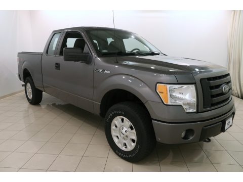 Sterling Grey Metallic Ford F150 STX SuperCab 4x4.  Click to enlarge.