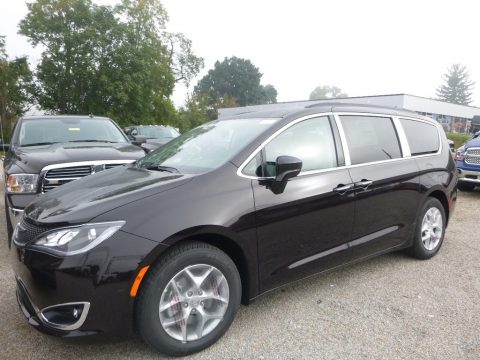Dark Cordovan Pearl Chrysler Pacifica Touring Plus.  Click to enlarge.