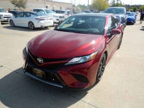 Ruby Flare Pearl Toyota Camry XSE.  Click to enlarge.