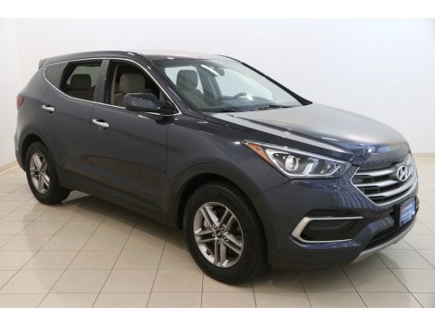 Marlin Blue Hyundai Santa Fe Sport AWD.  Click to enlarge.