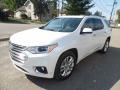 Front 3/4 View of 2018 Chevrolet Traverse High Country AWD #1