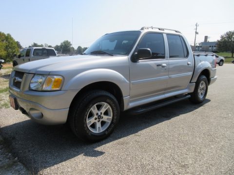 Silver Birch Metallic Ford Explorer Sport Trac XLT 4x4.  Click to enlarge.