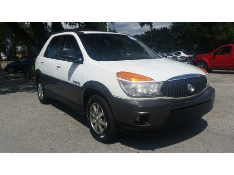 Olympic White Buick Rendezvous CX.  Click to enlarge.
