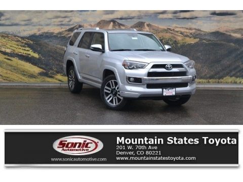 Classic Silver Metallic Toyota 4Runner Limited 4x4.  Click to enlarge.