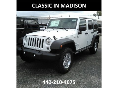 Bright White Jeep Wrangler Unlimited Sport 4x4. Click to enlarge. Bright White Jeep Wrangler Unlimited Sport 4x4. Click to enlarge.