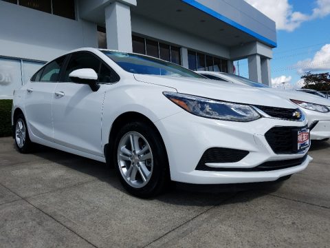 Summit White Chevrolet Cruze LT.  Click to enlarge.