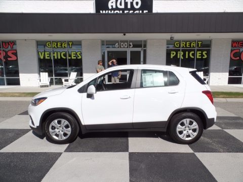 Summit White Chevrolet Trax LS.  Click to enlarge.