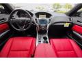  2018 Acura TLX Red Interior #9