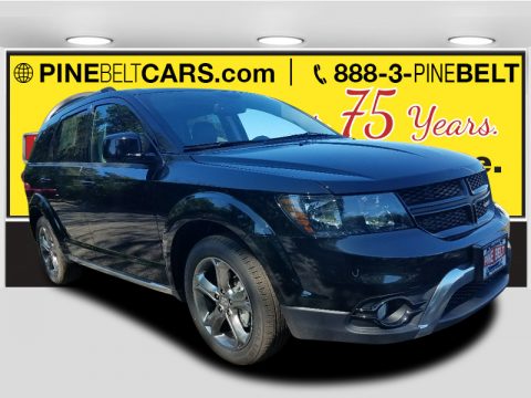 Pitch Black Dodge Journey Crossroad AWD.  Click to enlarge.