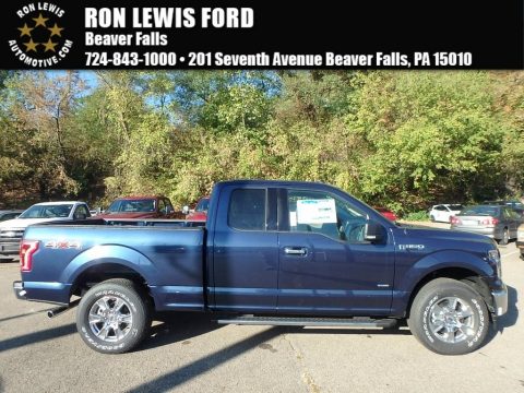 Blue Jeans Ford F150 XLT SuperCab 4x4.  Click to enlarge.