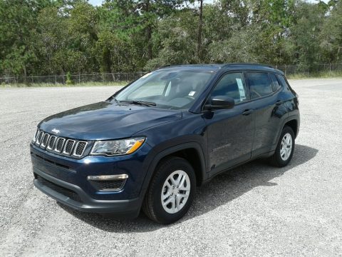 Jazz Blue Pearl Jeep Compass Sport.  Click to enlarge.
