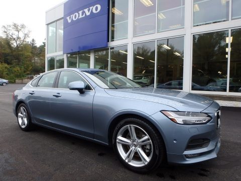 Mussel Blue Metallic Volvo S90 T5.  Click to enlarge.