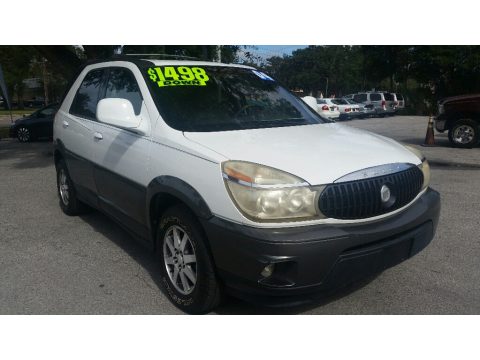 Olympic White Buick Rendezvous CXL.  Click to enlarge.