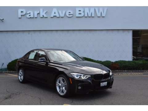 Jet Black BMW 3 Series 340i xDrive Sedan.  Click to enlarge.