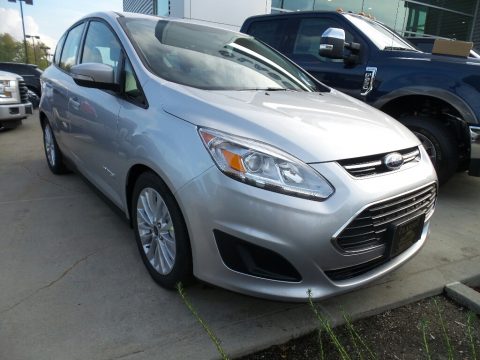 Ingot Silver Ford C-Max Hybrid SE.  Click to enlarge.