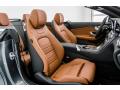  2018 Mercedes-Benz C Saddle Brown/Black Interior #2