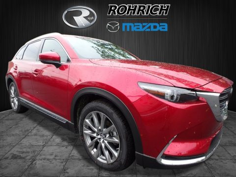 Soul Red Metallic Mazda CX-9 Grand Touring AWD.  Click to enlarge.