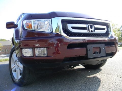 Dark Cherry Pearl Honda Ridgeline RTL.  Click to enlarge.