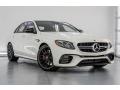 Front 3/4 View of 2018 Mercedes-Benz E AMG 63 S 4Matic #12