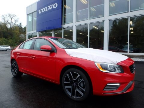 Passion Red Volvo S60 T5 AWD Dynamic.  Click to enlarge.