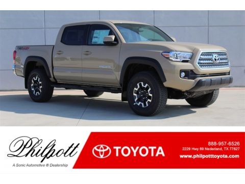 Quicksand Toyota Tacoma TRD Off Road Double Cab 4x4.  Click to enlarge.