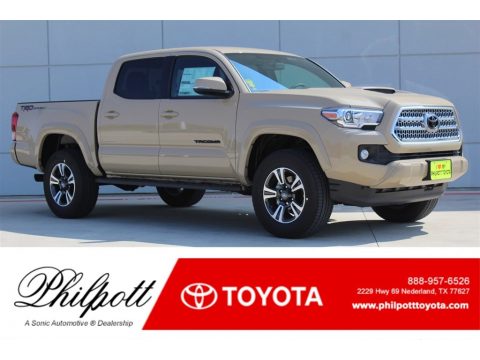 Quicksand Toyota Tacoma TRD Sport Double Cab.  Click to enlarge.